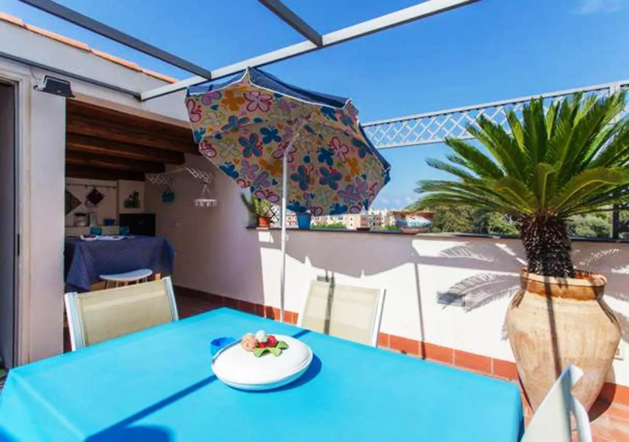 Camera Con Terrazza E Vista Su Villa Malfitano Palermo Guest house